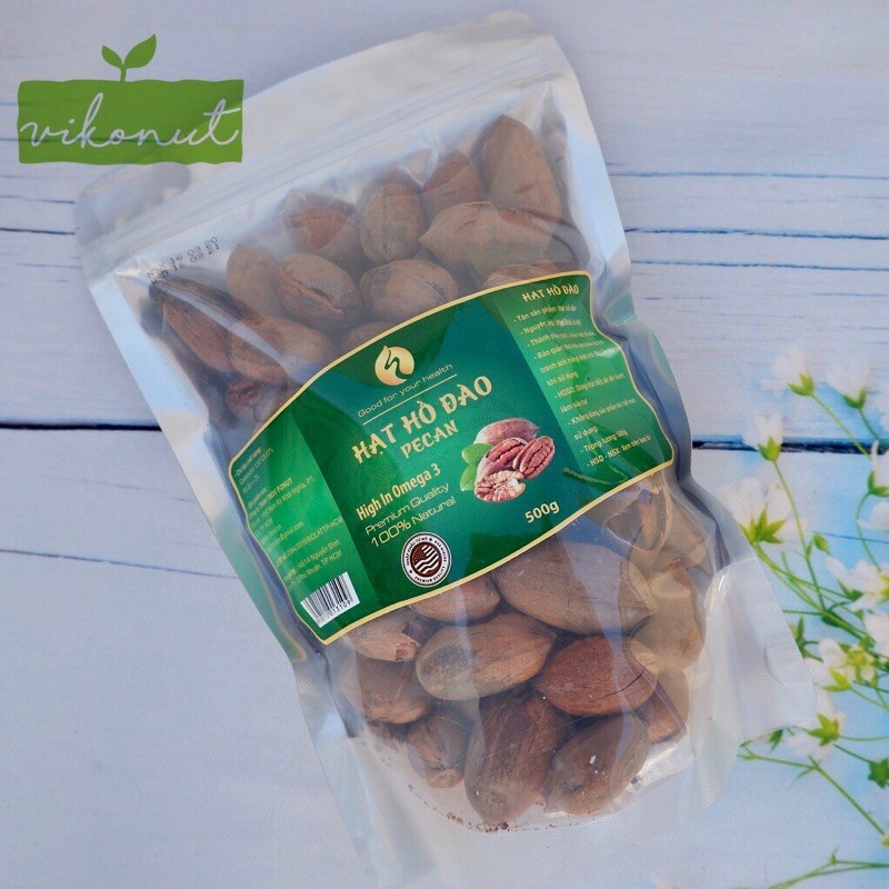 Hồ Đào Mỹ còn vỏ loại 1 [500g]