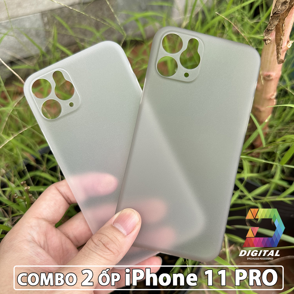 Combo 2 iPhone 11 PRO Thin Back Case