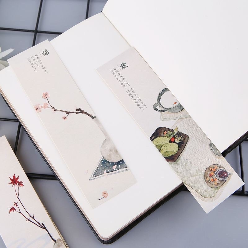 bookmark đánh dâu sách dễ thương bộ 10 cái