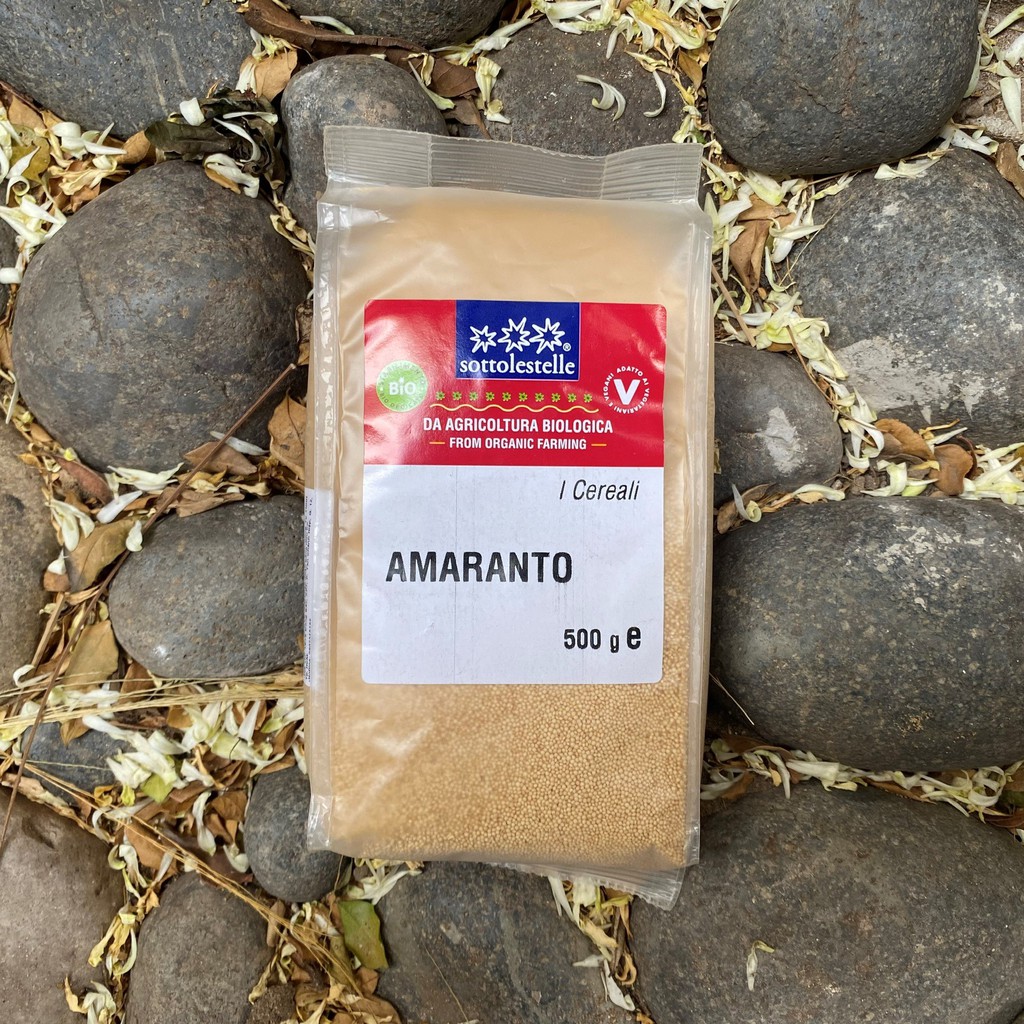 Hạt dền Amaranth hữu cơ Sottolestelle 500g – Amaranto
