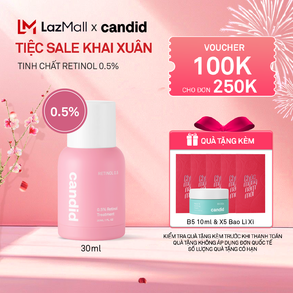 Tinh chất Retinol 0.5% Hỗ Trợ Cải Thiện&hellip;