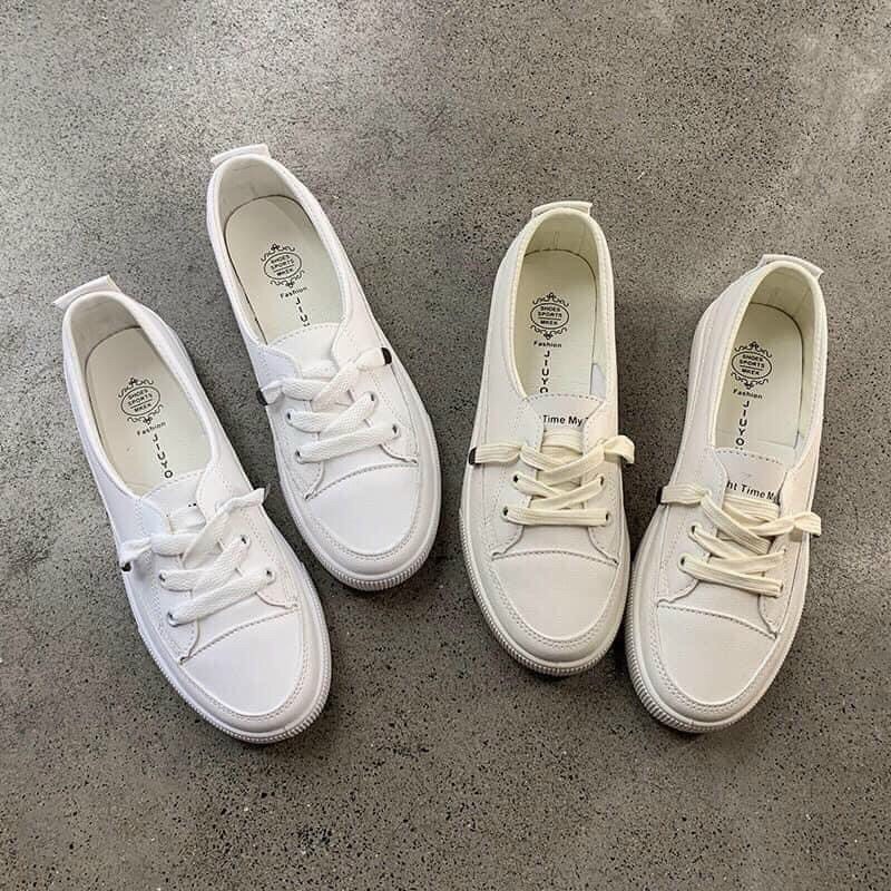 GIÀY SLIPON NỮ BA KHUY MẪU MỚI SIÊU HOT ( Hàng Loại 1)