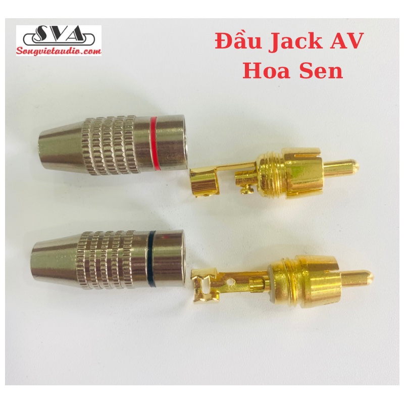CẶP ĐẦU JACK AV CHẤT LƯỢNG CAO - 1 CẶP