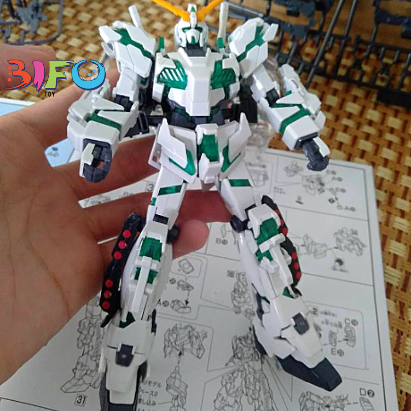 Assembled model HG UC full armor unicorn gun dam 178, 179
