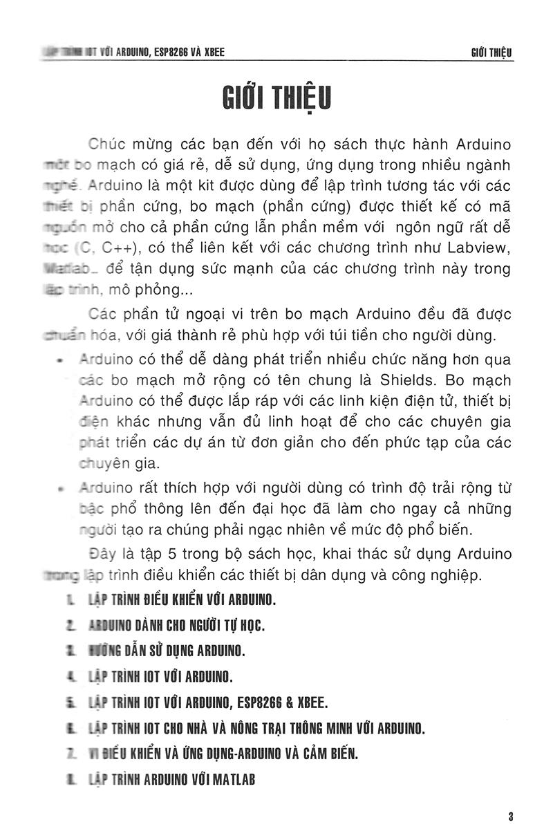 Lập Trình IOT Với ARDUINO, ESP8266 Và XBEE