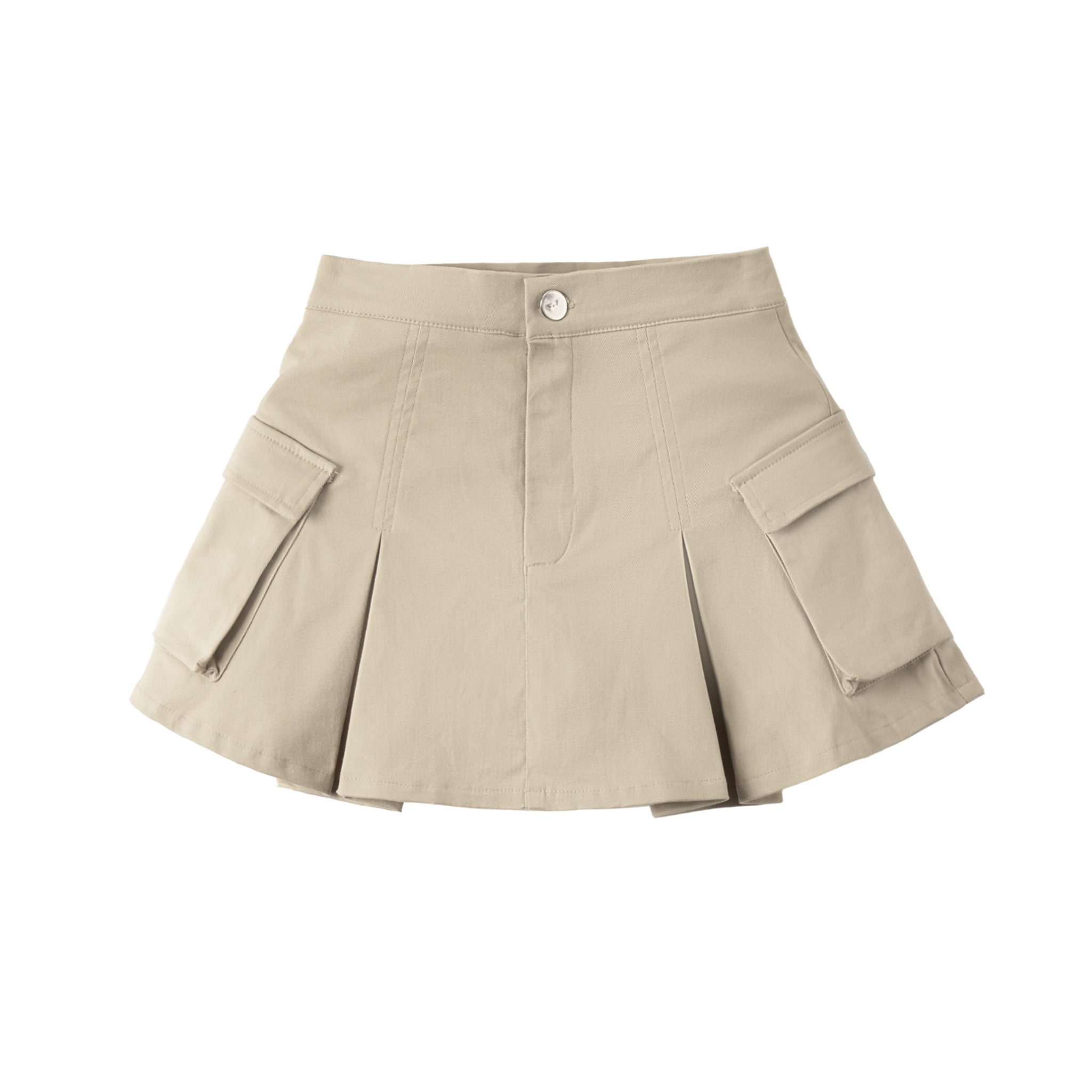 Váy cargo form ngắn SLC - màu Beige/Olive
