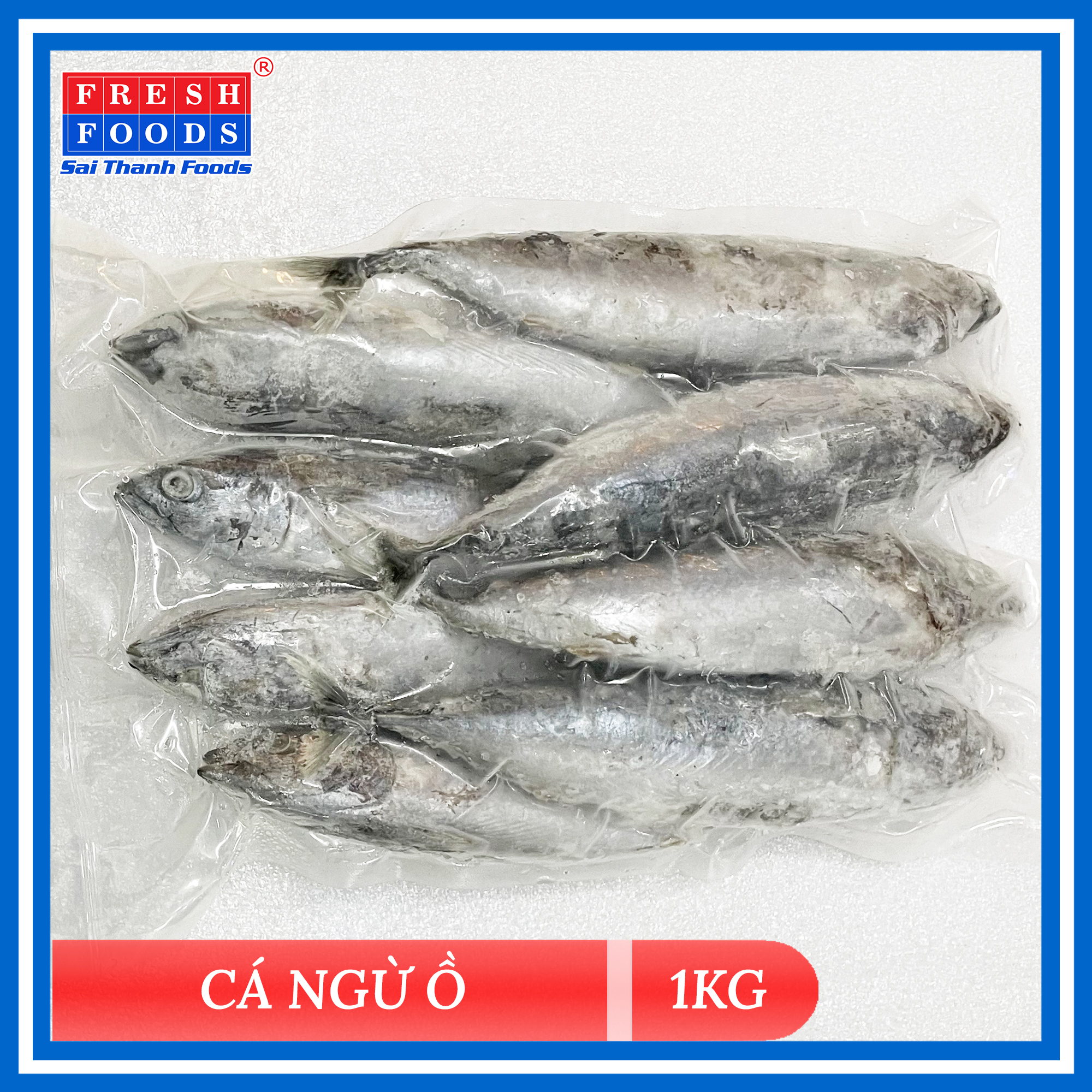 [HCM] Cá Ngừ Ồ (1kg/Túi) - SaiThanhFoods