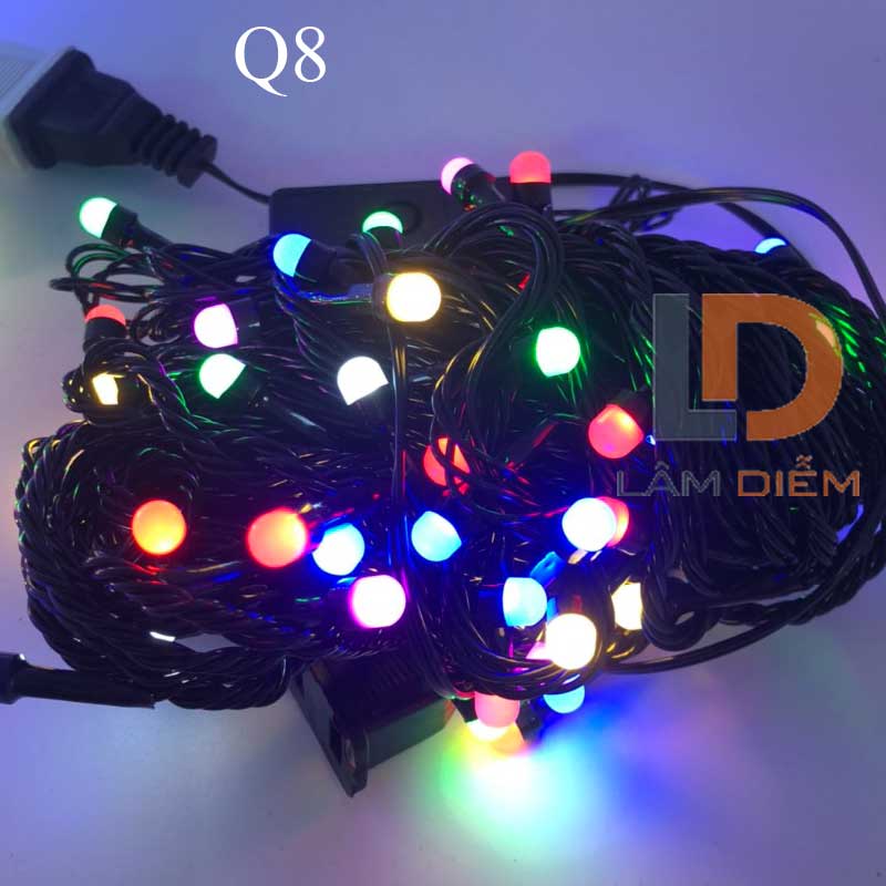 ĐÈN LED TRANG TRÍ ĐÈN LED DÂY CHỚP NHÁY DÂY DÀI 10M TRANG TRÍ NOEL TẾT SINH NHẬT