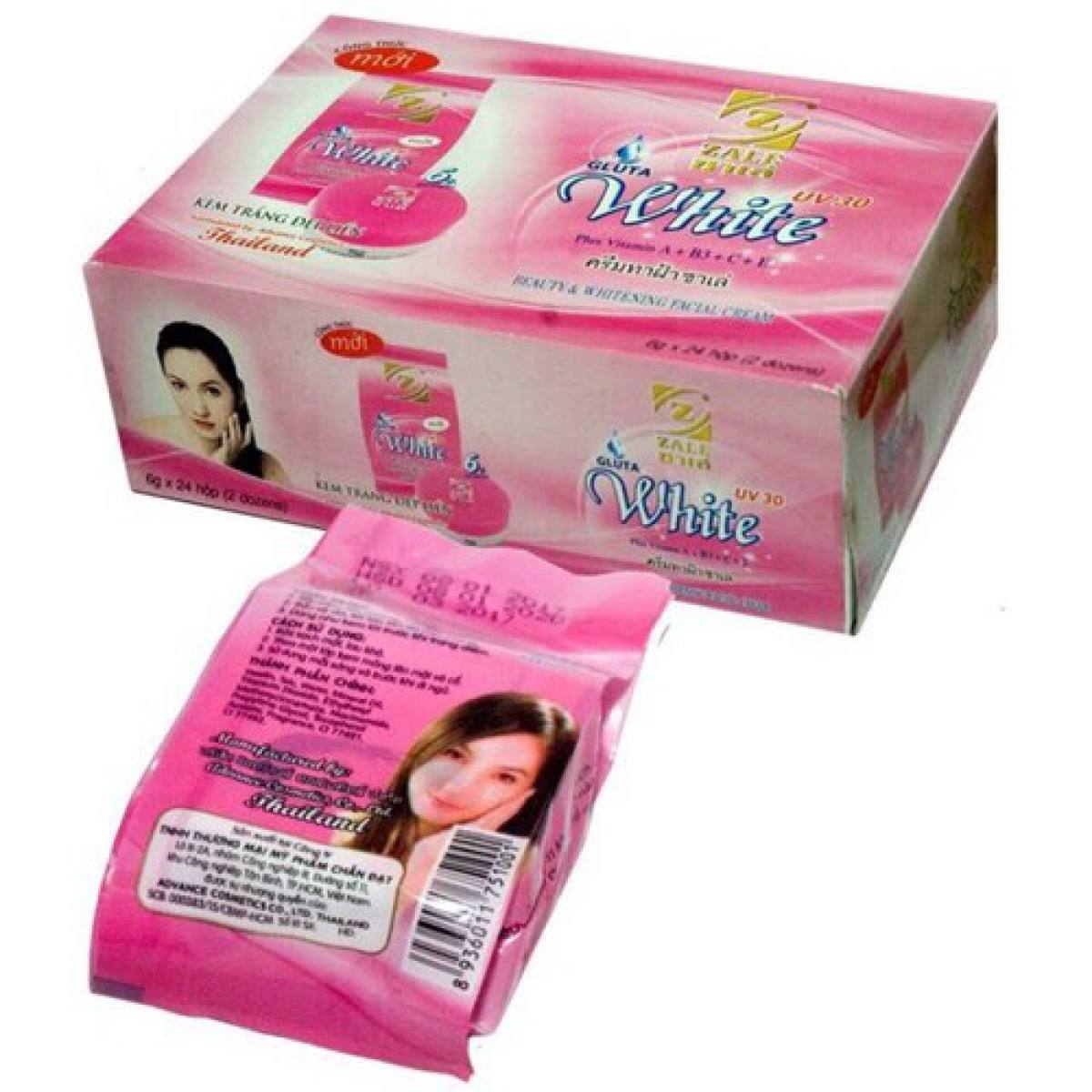 [HCM]Lố 24 hộp kem zale THÁI LAN