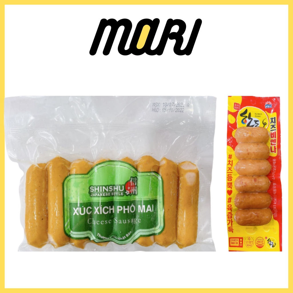 [SHIP HCM] Xúc xích phô mai 105g, 200g