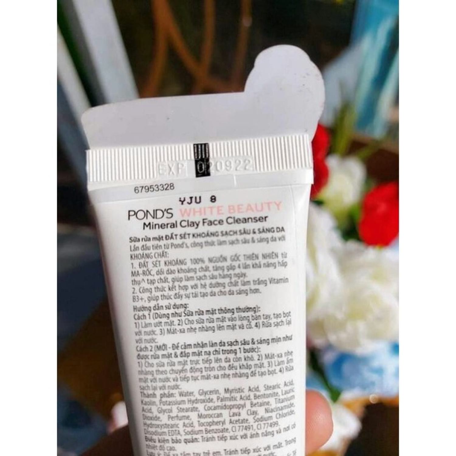 Sữa Rửa Mặt Pond Milk & Pond White Beauty 40Gr