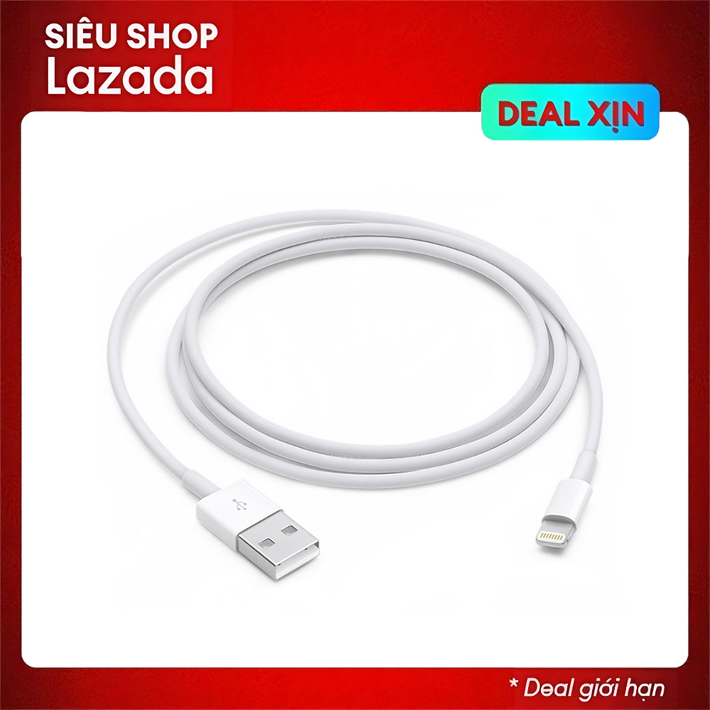 Cáp sạc Pisen dành cho iPhone 7 / iPhone 7s (Trắng)
