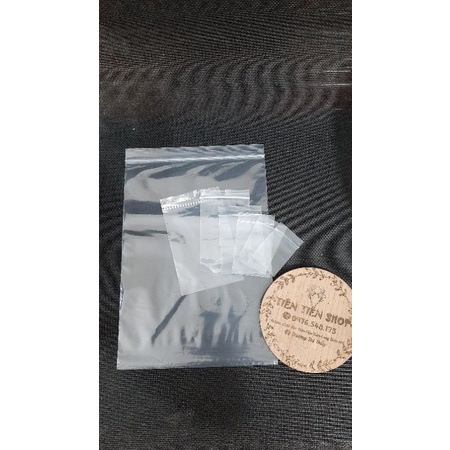 100 gam túi zip chỉ trắng chọn size