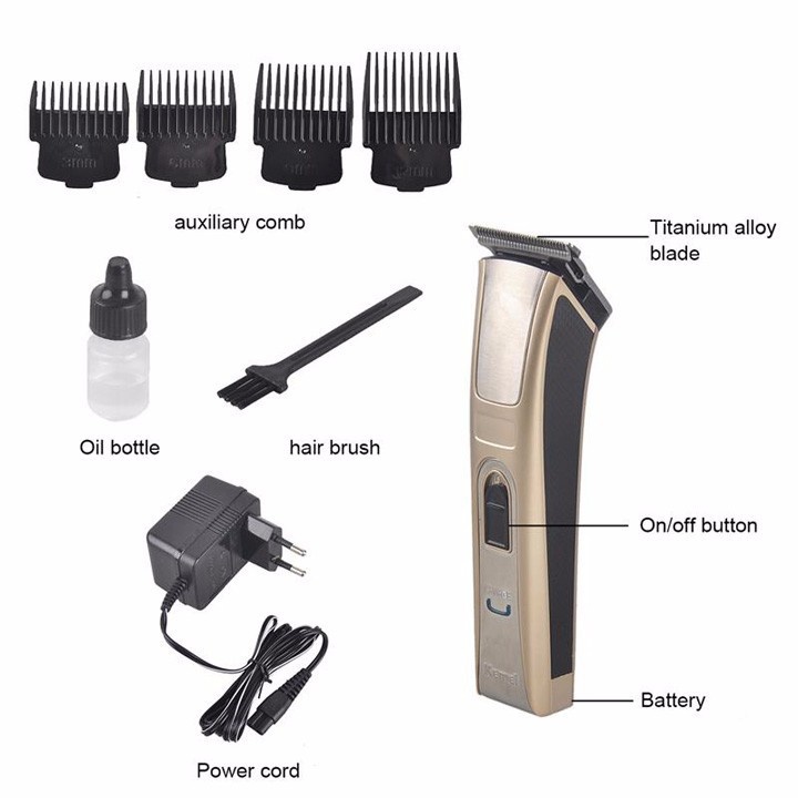 Tông đơ cắt tóc nam nữ Kemei 5017