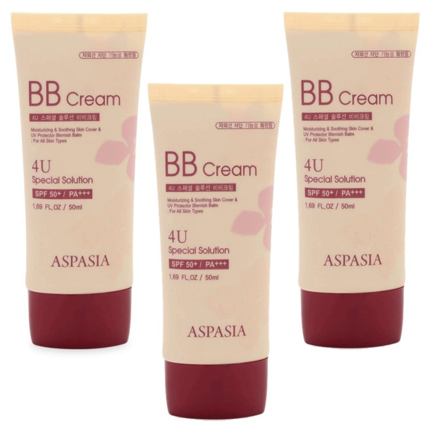 Kem nền Aspasia BB Cream 4U Special Solution SPF50 Pa+++ 50ml