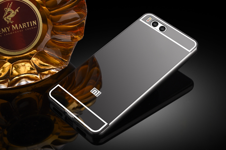 Ốp lưng Xiaomi Mi6, Mi 6 tráng gương viền kim loại