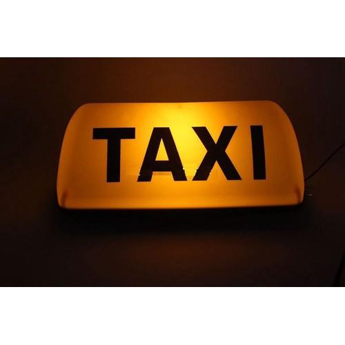 Mào taxi có đèn, đế nam châm