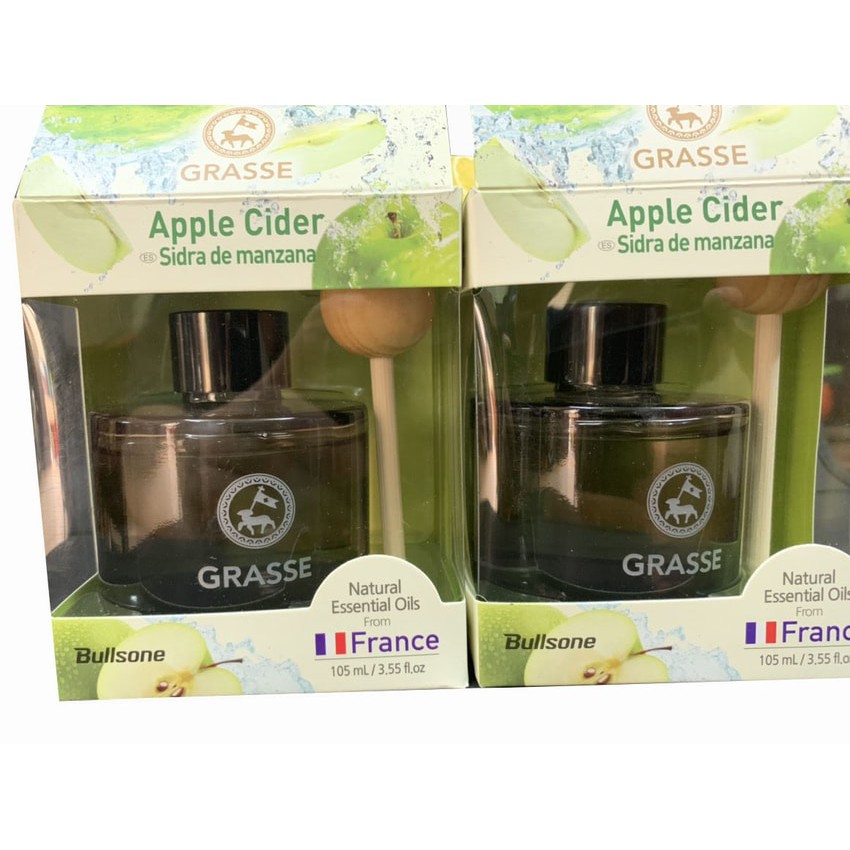 Nước hoa ô tô Grasse Diffuser Apple Cider Bullsone Pháp sản xuất tại Hàn