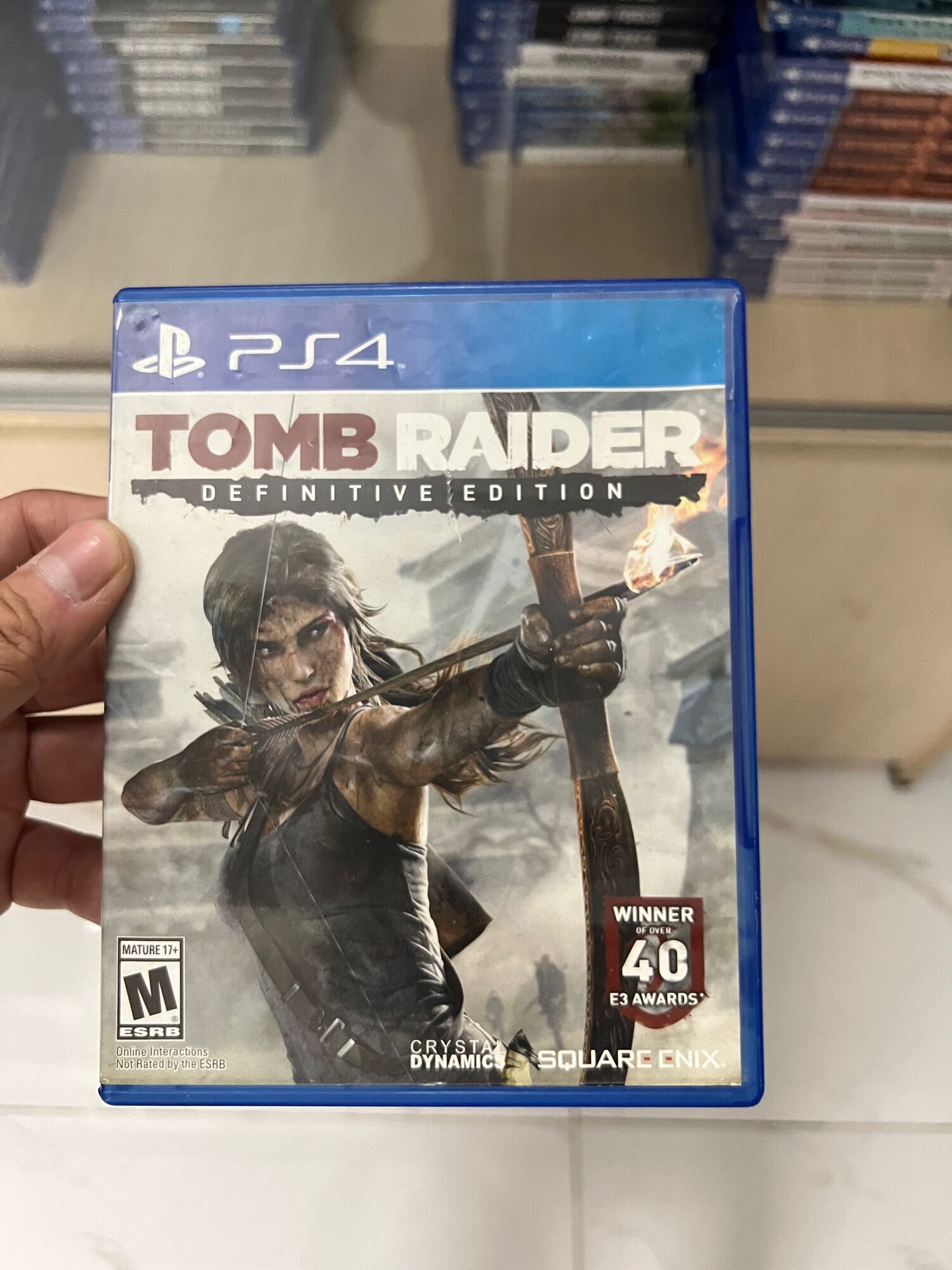 Ps4 Game Disc: Tomb Raider Definitive Edition