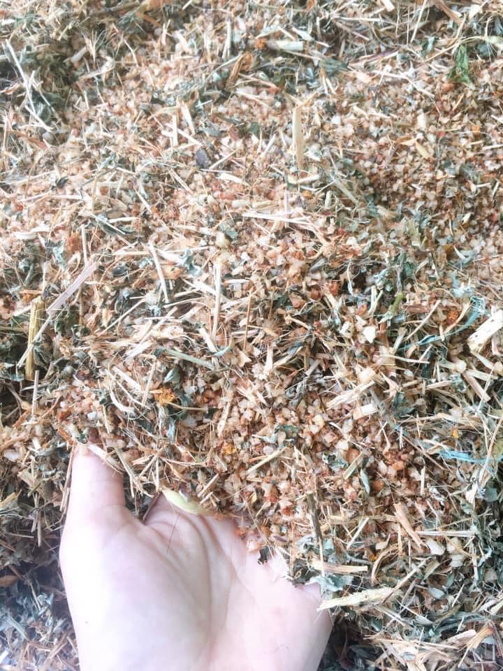 Muối chườm bụng sau sinh-muối chườm thảo dược (loại 500g)