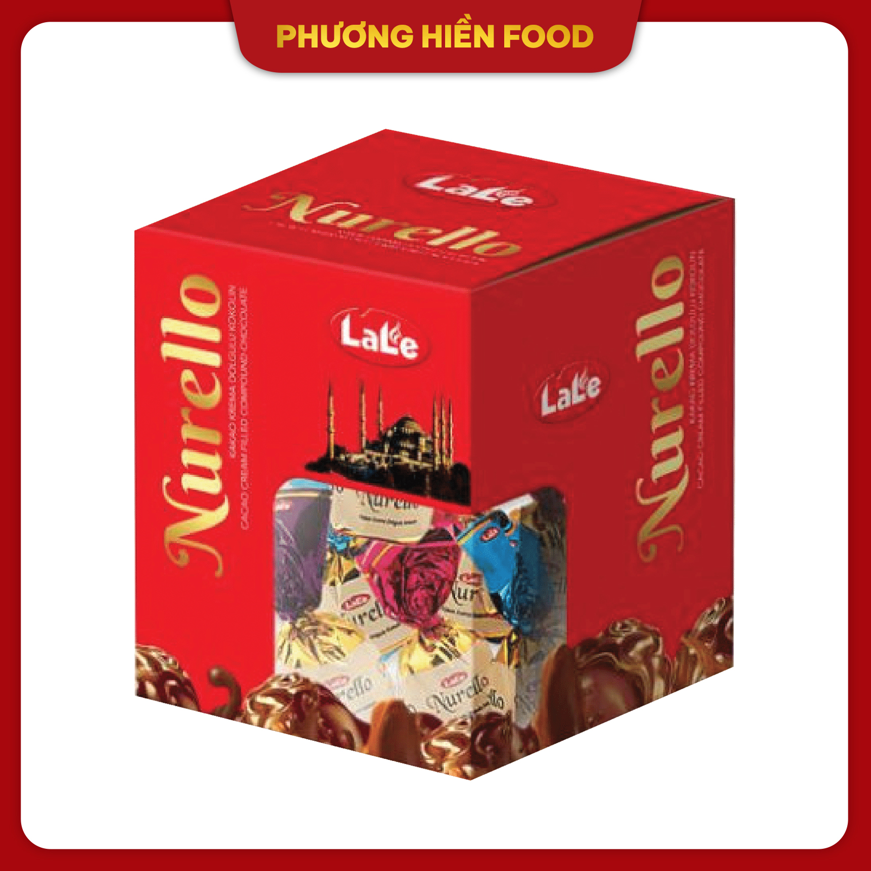 Socola nhập khẩu hỗn hợp nurello hiệu lale 100g