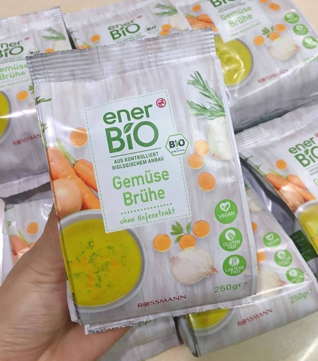 Hạt nêm rau củ hữu cơ EnerBio - 250gr