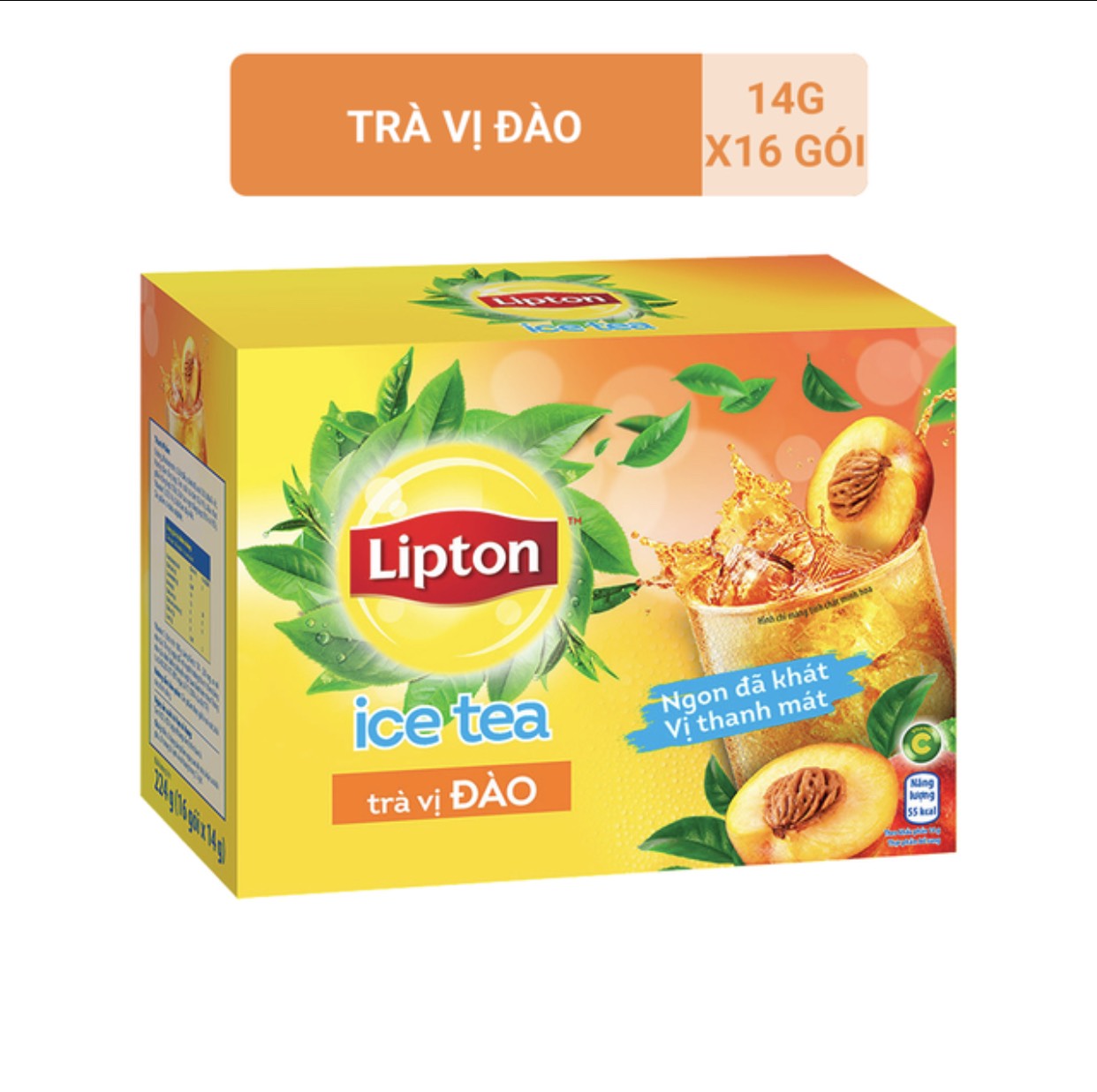 Trà Lipton Chanh- Mật Ong và vị  đào