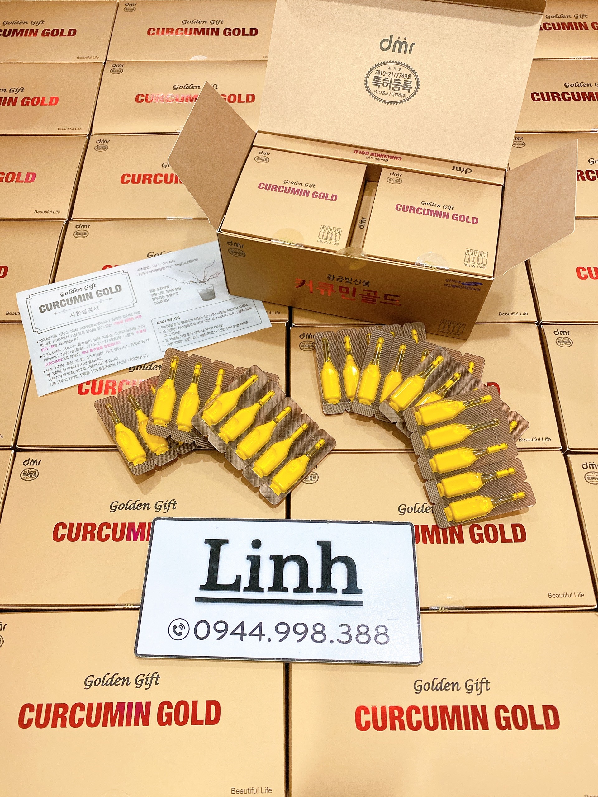 Tinh nghệ Nano Golden Gift Curcumin Gold Hàn Quốc