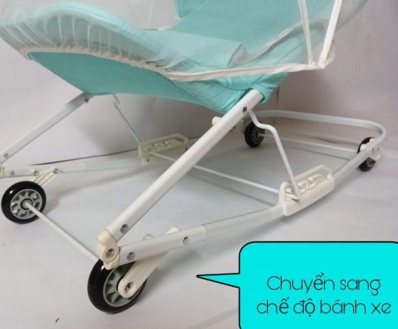 Nôi ru con seebaby R1 cho bé yêu