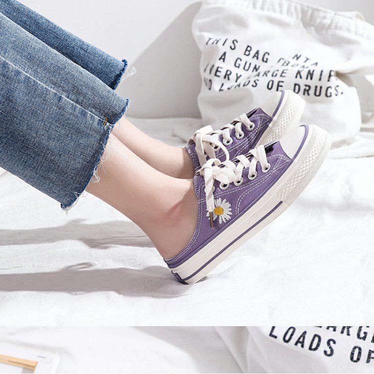( 2 MÀU ) Sục Nữ Cv Hoa Cúc Kiểu Dáng Đơn Giản Hot Trend