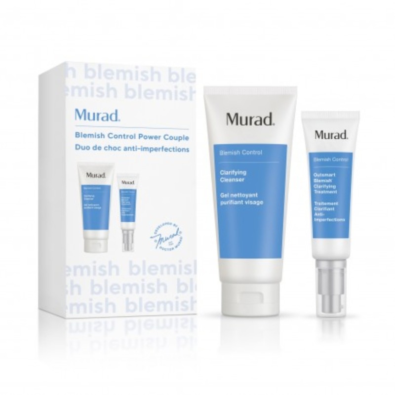 Bộ đôi giảm mụn thông minh Murad BLEMISH POWER COUPLE ACNE HOLIDAY 80901 giá rẻ