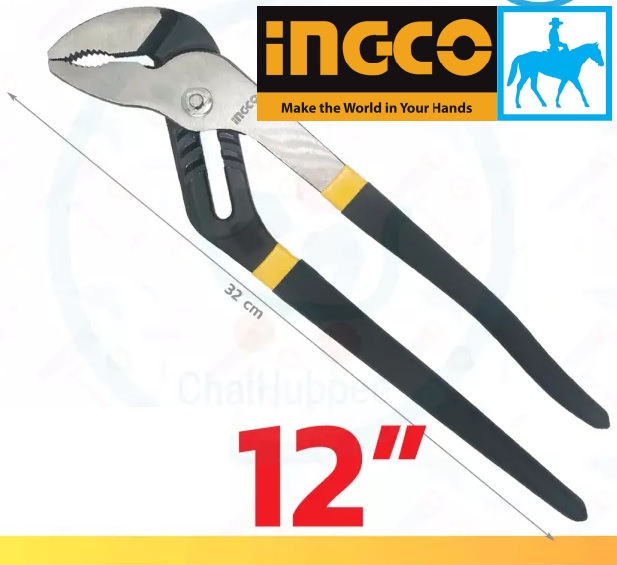 Kềm kìm mỏ quạ 12inch mở ống 70mm ingco hpp03300 hpp04300