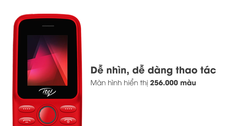 Điện thoại Itel Value 100 - Chính hãng (bảo hành 12 tháng)