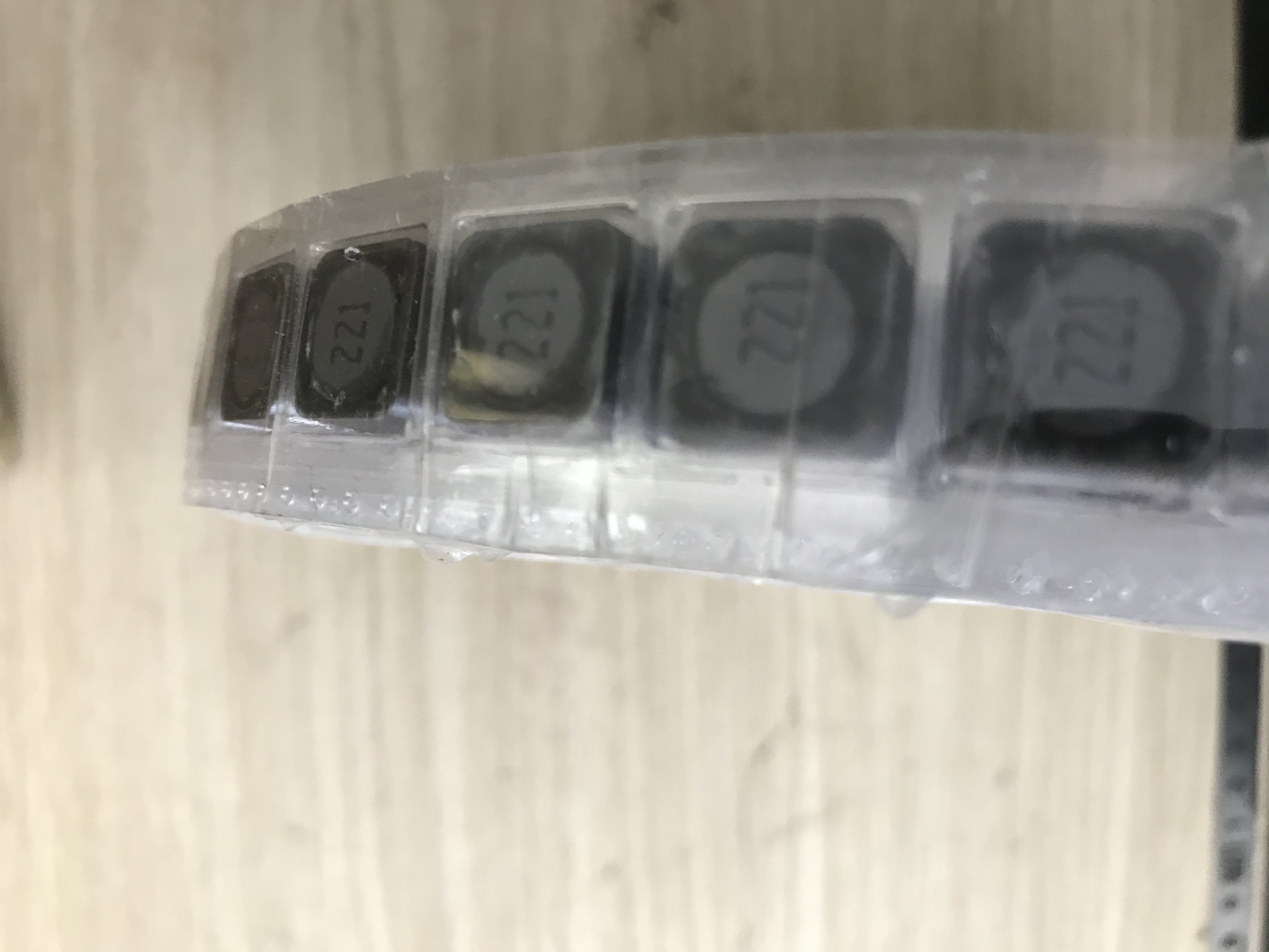 [3 CÁI] Cuộn Cảm Dán CD127 220uH [221] [SMD Dán]