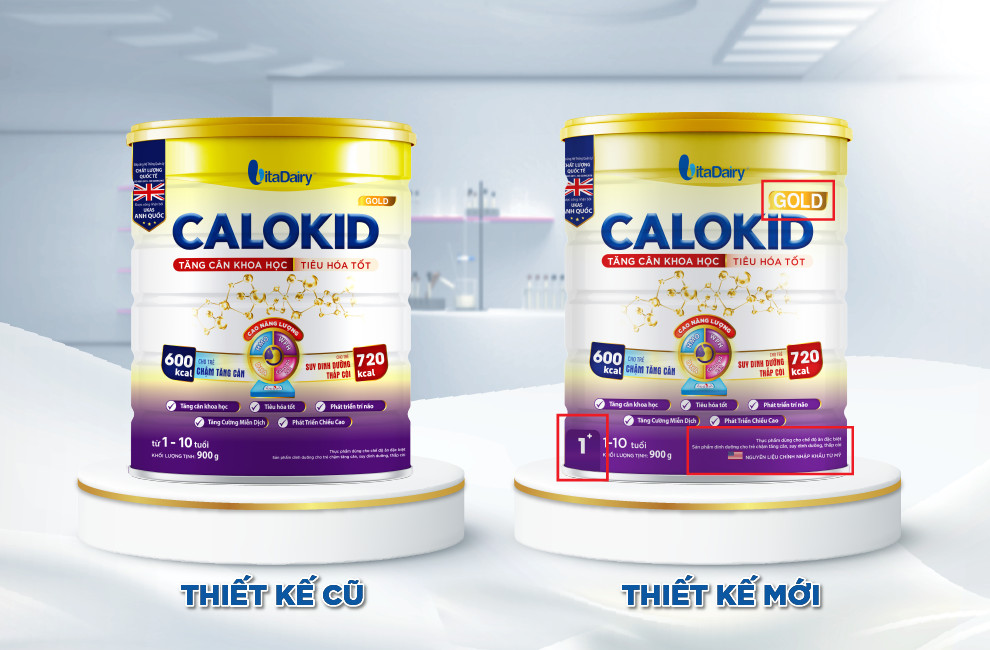 Sữa bột Calokid/Calokid Gold 900g