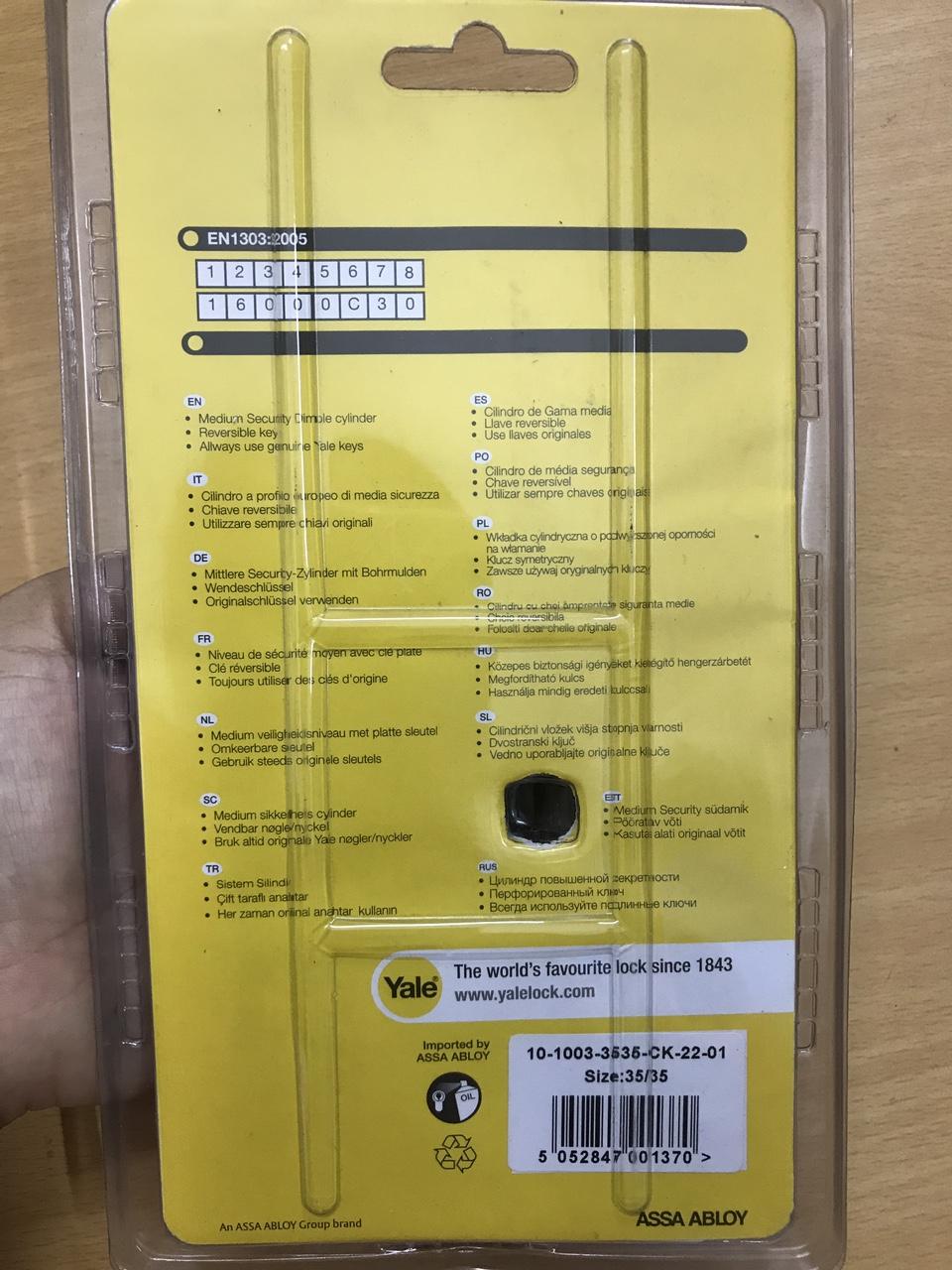 [HCM]Ruột khóa YALE - 1000 Series