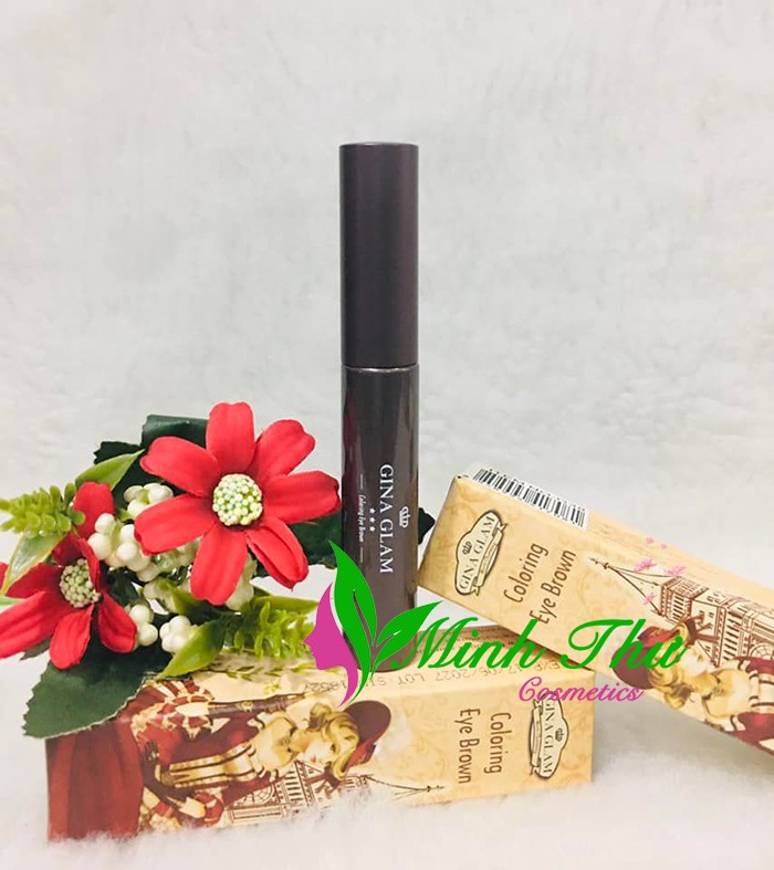 Mascara Chân Mày Gina Glam Coloring Eye Brown
