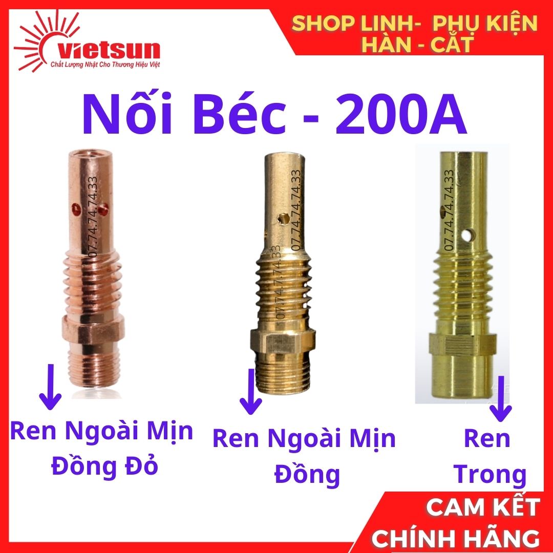 Nối Béc hàn Mig kiểu Pana 200A 350A 500A