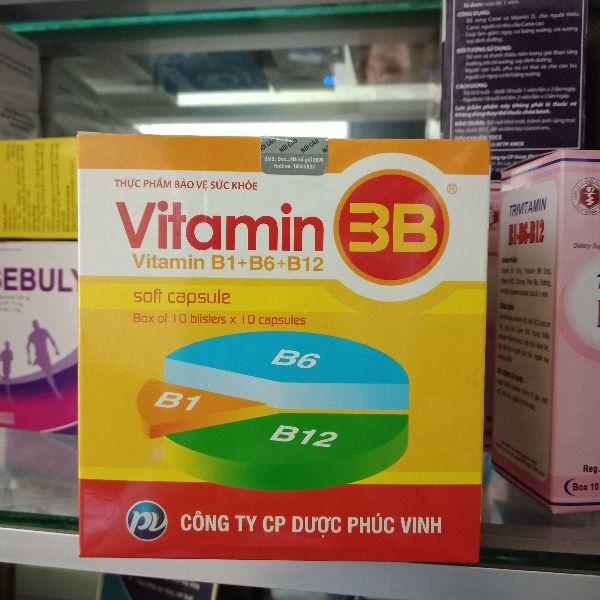 VITAMIN 3B PHÚC VINH (100VIÊN NANG MỀM)