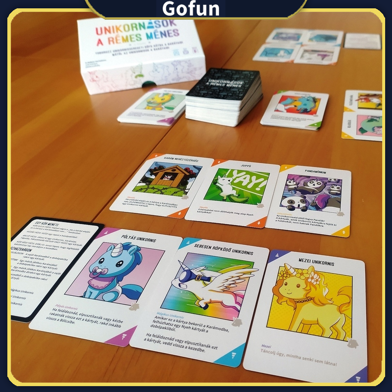 Bộ Unstable Unicorns Board Game kỳ lân bất định vui nhộn độc đáo