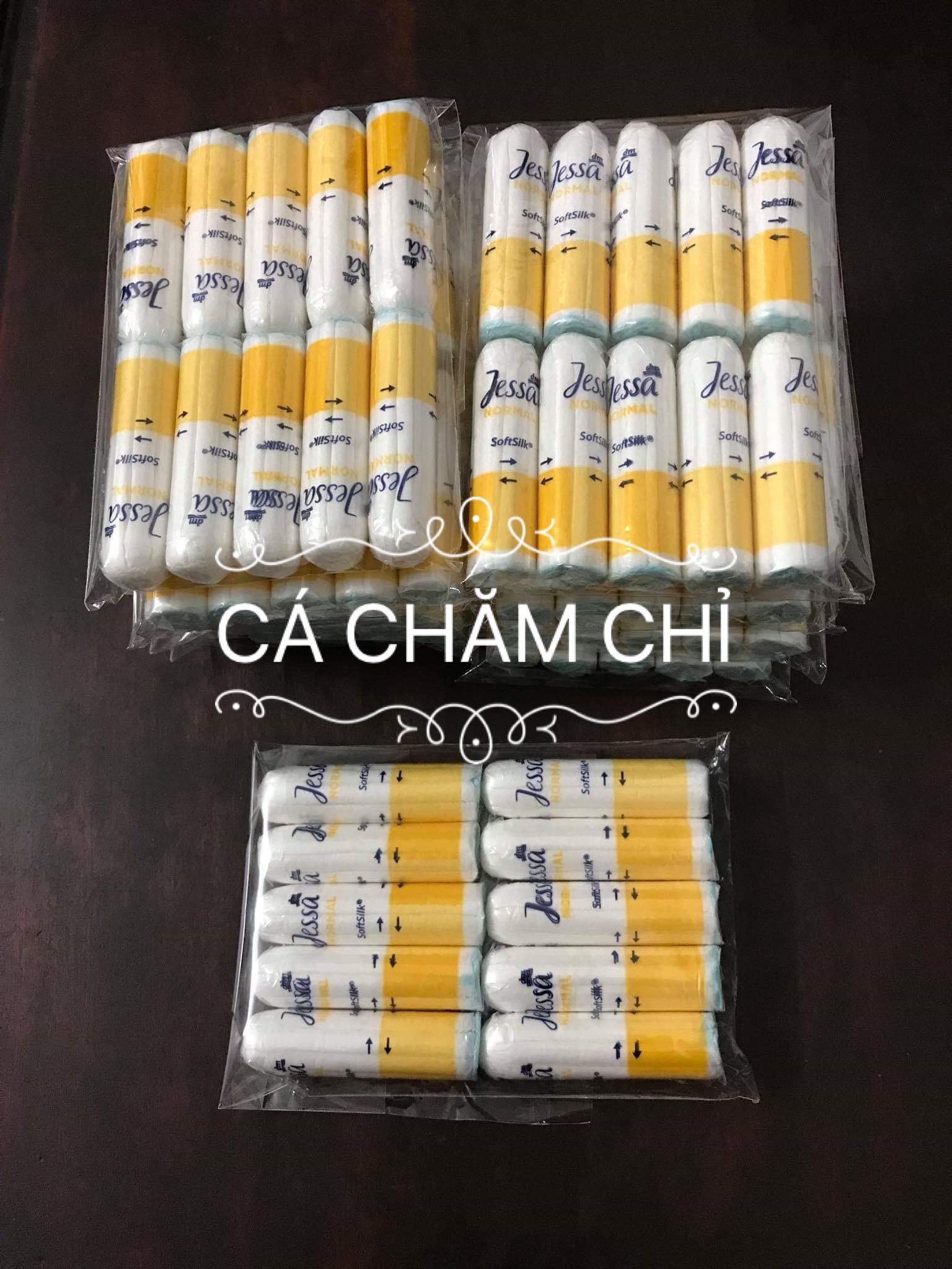 (Bán lẻ tampon) Set 10 chiếc tampons Jessa đủ size date 2026 hàng Đức