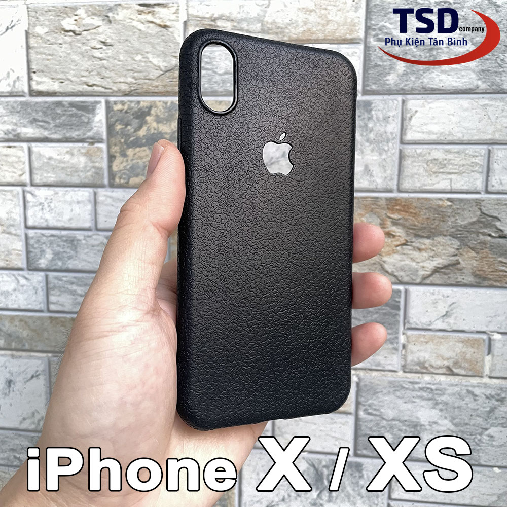 Ốp Lưng iPhone X / XS Giả Da Cực Đẹp