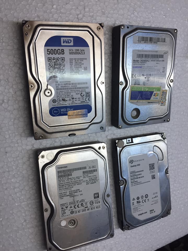 Ổ Cứng HDD Máy tính PC chuẩn SATA 500G Caution Kĩ Thuật