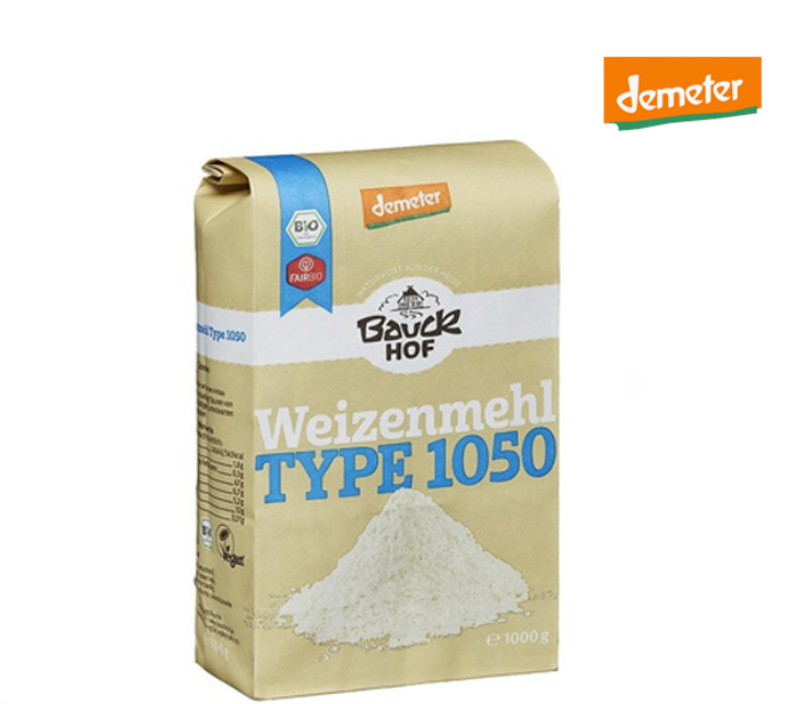Bột mỳ hữu cơ 1050 Bauckhof (1kg)