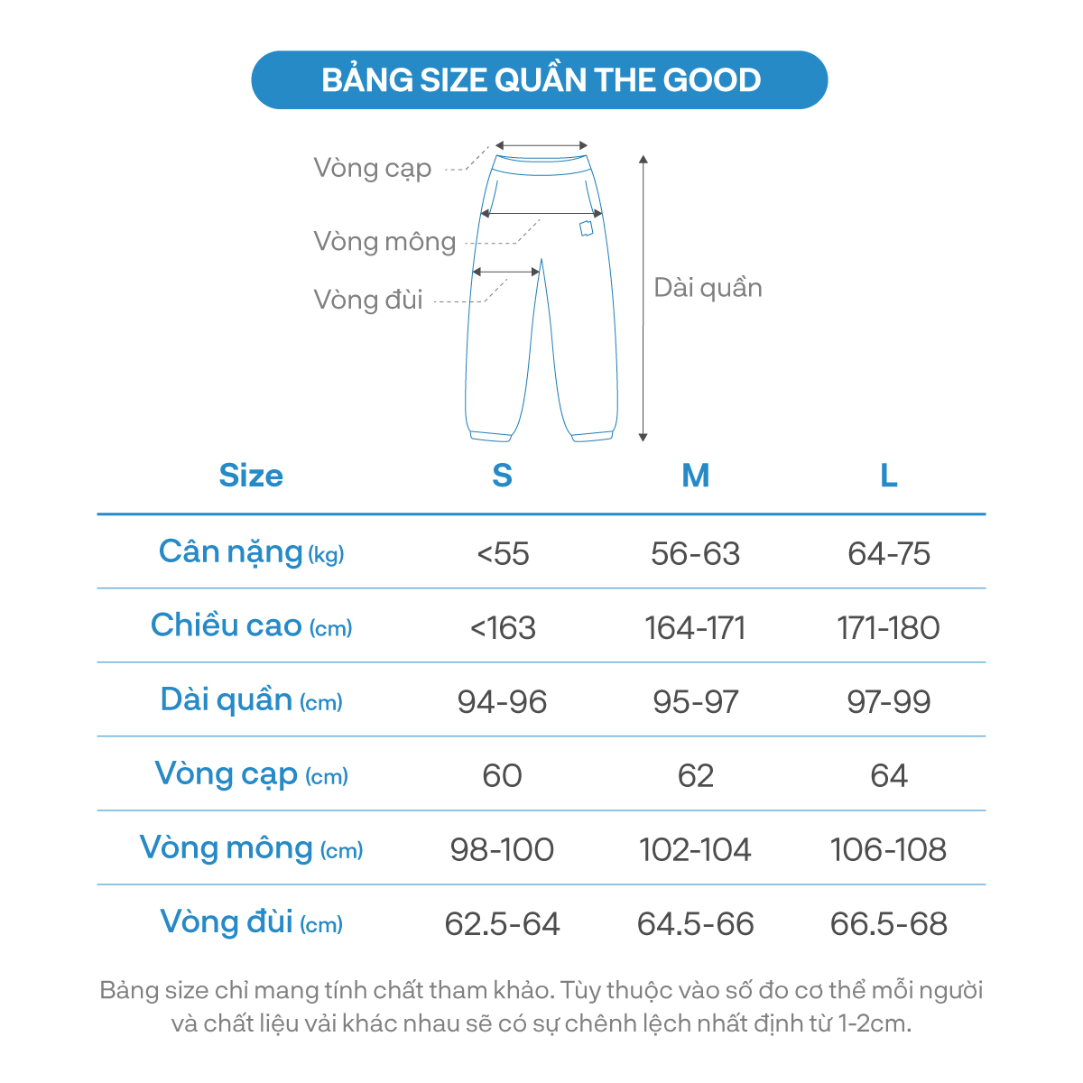 Quần SweatPant Basic THEGOOD/ Bevis Pant