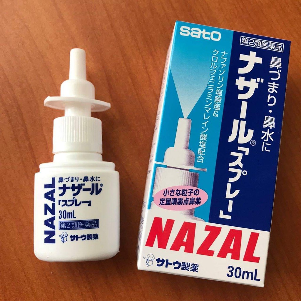 Xịt Thông Mũi Nazal Nhật Bản 30ml