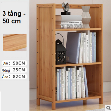 Kệ để sách ,đựng đồ lắp ráp nhiều tầng bằng tre