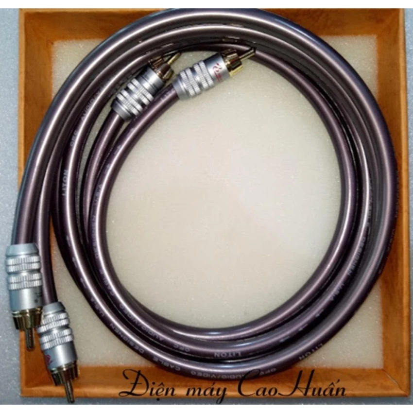 [HCM]Dây 4 đầu AV Liton nâu