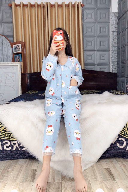 [HCM]Đồ Bộ ngủ Kate Thái Phối Ren