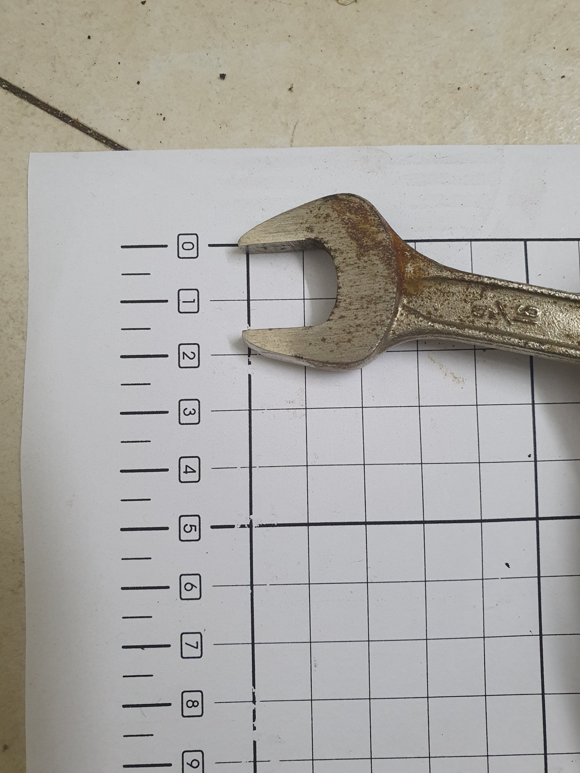 Cờ lê 17-19 siêu bền hàng bãi Nhật